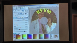 Example of artwork on a DVD