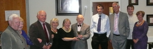 Grosvenor Cup winning team & actors